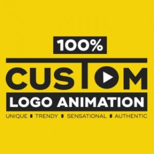 I will create a custom animated logo design.