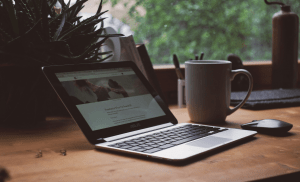 Laptop and Coffee | Freelance Web Designer