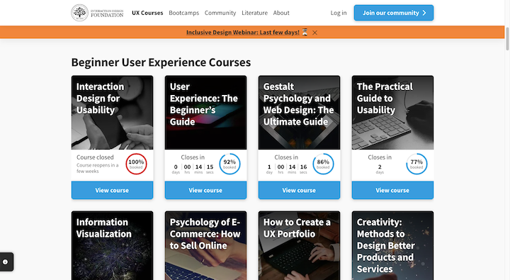 UI VS UX 4 Interaction Design Foundation Courses