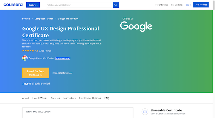 UI VS UX 5 Coursera Google UXDesign Course